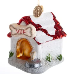 TILBUD HUNDEHUS 6 CM HVIDT