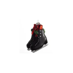 TILBUD SKØJTER M/SLØJFE 6 CM SORT