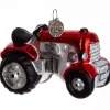 TRAKTOR 9 CM RØD