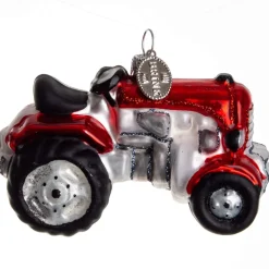 TRAKTOR 9 CM RØD